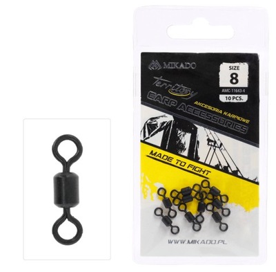 Krętlik Rolkowy MIKADO nr 8 - op.10szt.