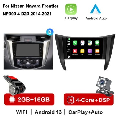 NAWIGATOR GPS PARA NISSAN NAVARA FRONTIER NP300 2015-2021 CARPLAY ANDROID  