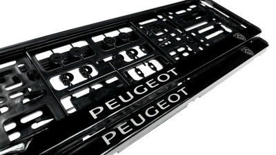 CUADROS PARA TABLIC REJESTRACYJNYCH PEUGEOT ZELOWE 2 PIEZAS  