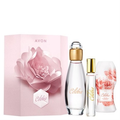 Avon Zestaw Celebre Woda Perfumetka Dezodorant