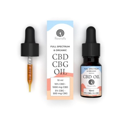 Olejek Konopny Full Spectrum CBD 10% + CBG 5%