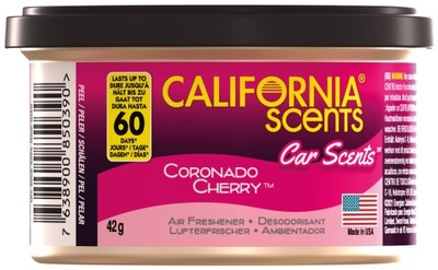 CALIFORNIA CAR SCENTS zapach CORONADO CHERRY