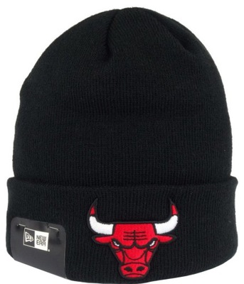 NEW ERA Czapka Zimowa CHICAGO BULLS NBA Bardzo Ciepła