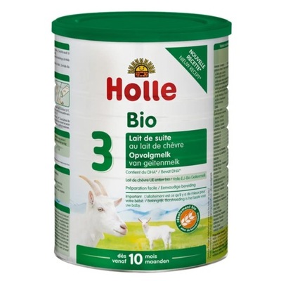 HOLLE Bio 3 mleko następne na bazie mleka koziego od 10 miesiąca 800 g