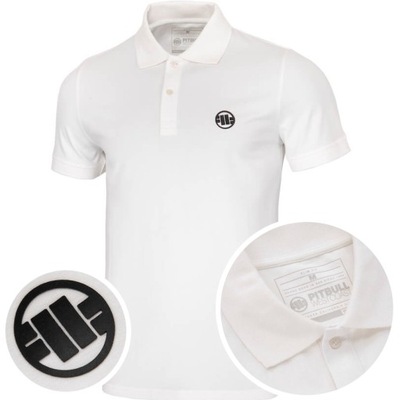 Męska Koszulka Polo Pitbull Jersey Polówka Logo_M