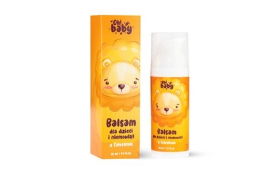 OH! BABY balsam dla dzieci i niemowląt z COLOSTRUM - lew 50 ml