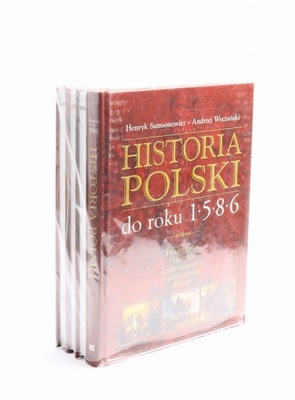 4x Paczkowski Historia Polski komplet
