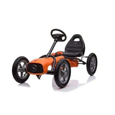 BABY MIX BUGGY GOKART NA PEDAŁY POMARAŃCZOWY