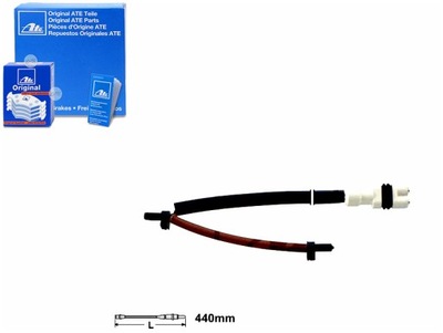 Ate 24.8190-0921.2 контакт предупредительный, износ накладок тормозных фото №1