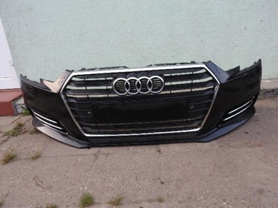 Audi a4 b9 8w0807437 бампер перед решітка радіатора оригінал фото №1