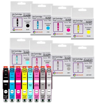 8-pak Tusz do CANON CLI-42 Pixma Pro-100 Zamiennik 8x13.0ml