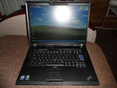 Laptop Retro ThinkPad Lenovo R61 15,4 " Intel Core 2 Duo 1 GB / 80 GB XP