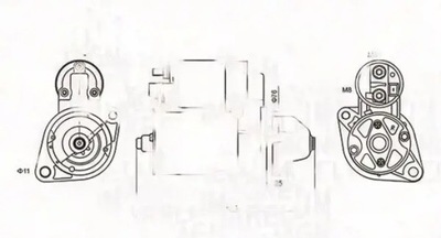 ROZRUSZNIK 063721412010 MAGNETI MARELLI BMW 1 3