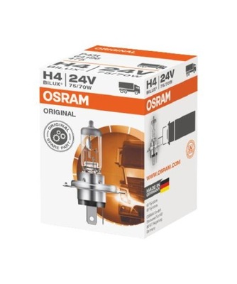 ЛАМПОЧКА OSRAM H4 24V GIGANT HEAVY-DUTY KARTONIK 1