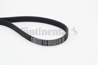 CONTINENTAL CTAM CON 6PK1059ELAST BELT W/KLINOWY  