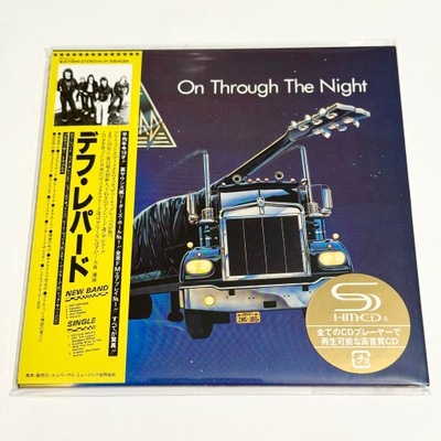 DEF LEPPARD On Through The Night mini lp SHM CD JAPAN nowa