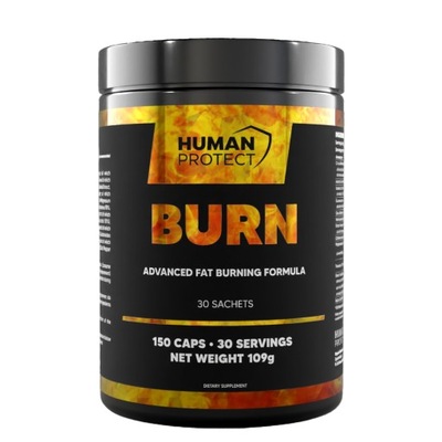 Human Protect BURN Fat Burner 30 sasz. MOCNY SPALACZ TŁUSZCZU