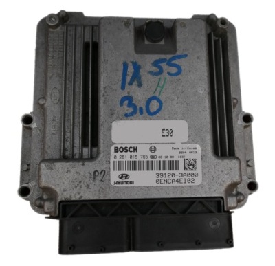 Блок управления hyundai ix55 3.0 0281015765 39120-3a000 фото №1