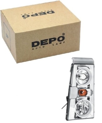 Фара лампа передняя левая renault trucks magnum 1996- фото №1