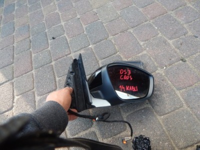 Дзеркало праве citroen ds3 crossback 14 pinów euro фото №1