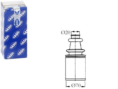 Комплект - набір захист шарнір [sasic] фото №1