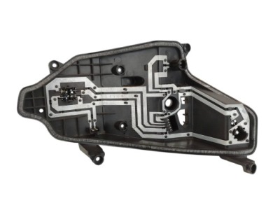 Vw beetle 5c5 вкладиш лампи лівий задній 5c5945257 фото №1