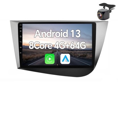 ANDROID GPS RADIO DE AUTOMÓVIL 2DIN PARA SEAT LEON 2 MK2 2005-2012  