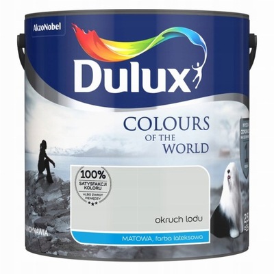 FARBA DULUX KOLORY ŚWIATA OKRUCH LODU 5L