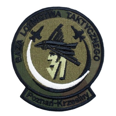 Naszywka 31 Baza Lotnictwa Taktycznego Wojskowa NA RZEP