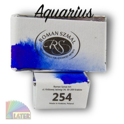 Akwarela Aquarius kostka Ultramarine intense 254