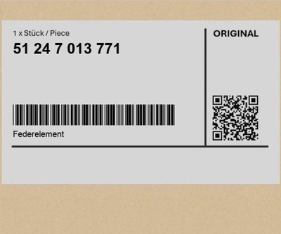 Element пружинний bmw 3 e46 фото №1