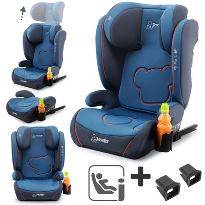 NICOLO СИДІННЯ АВТОМОБІЛЬНИЙ ПІДСТАВКА 2W1 I SIZE 100-150 CM R129 ISOFIX