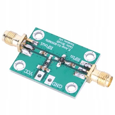 WZMACNIACZ SZEROKOPASMOWY RF MODUŁ PŁYTKI
