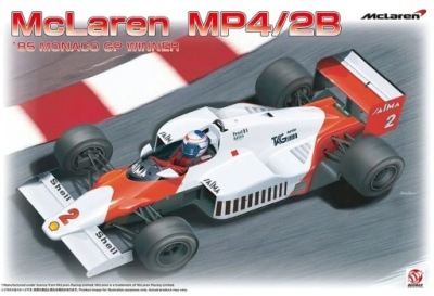 MCLAREN MP4/2B '85 MONACO GP WINNER Beemax 20001 skala 1/20