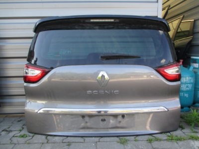 Renault scenic iv 4 кришка багажника задня бампер задня tekng kng фото №1