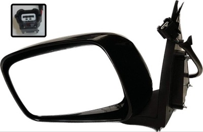 Nissan navara d40 pathfinder 2004- дзеркало el. pr фото №1