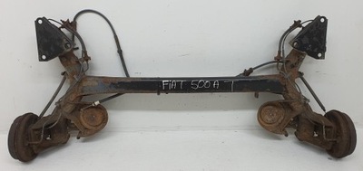 Балка підвіска oś задня задня fiat 500 гальмівні диски фото №1