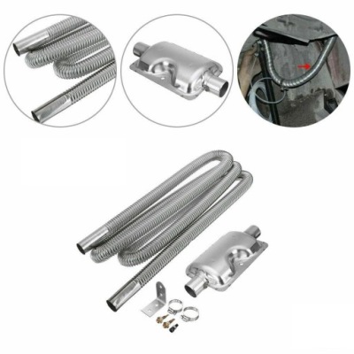 Труба выхлопных газов выхлопная spalinowa 3m ø25mm гаситель фото №1