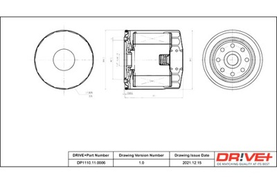 DRIVE+ FILTRO ACEITES PEUGEOT GASOLINA 2.8 77-81 6 04  