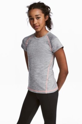 H&M Sport Top treningowy bluzka sportowa 158/164