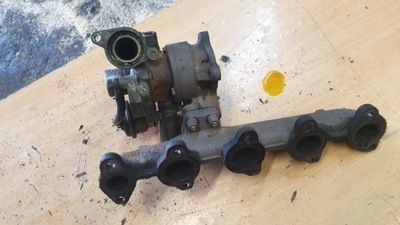 Ford fusion i турбонагнетатель турбина 1.4 tdci фото №1