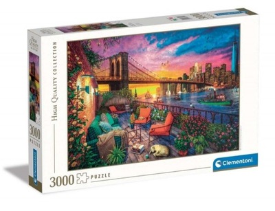 PUZZLE 3000 EL MANHATAN BALKON CLEMENTONI 33552