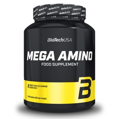 BiotechUSA MEGA AMINO 500 tab Aminokwasy EAA