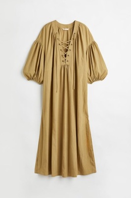H&M 42/XL sukienka ze sznurowaniem