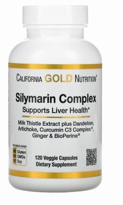 California Gold Nutrition Silymarin Complex 120k