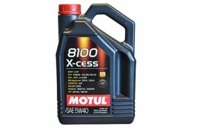 МАСЛО MOTUL 8100 X-CESS 5W40 4L