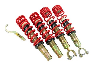 SUSPENSION SCREWED HONDA CIVIC CRX SCREW MTS TECHNIK EIBACH BLACK GOLD  