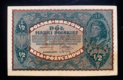 1/2 marki Polskiej 1920