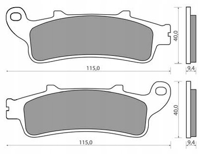 ZAPATAS DE FRENADO HONDA PANTHEON 125 FORESIGHT 250  