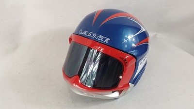 KASK NARCIARSKI LANGE roz 56 Z WBUDOWANYMI GOGLAMI